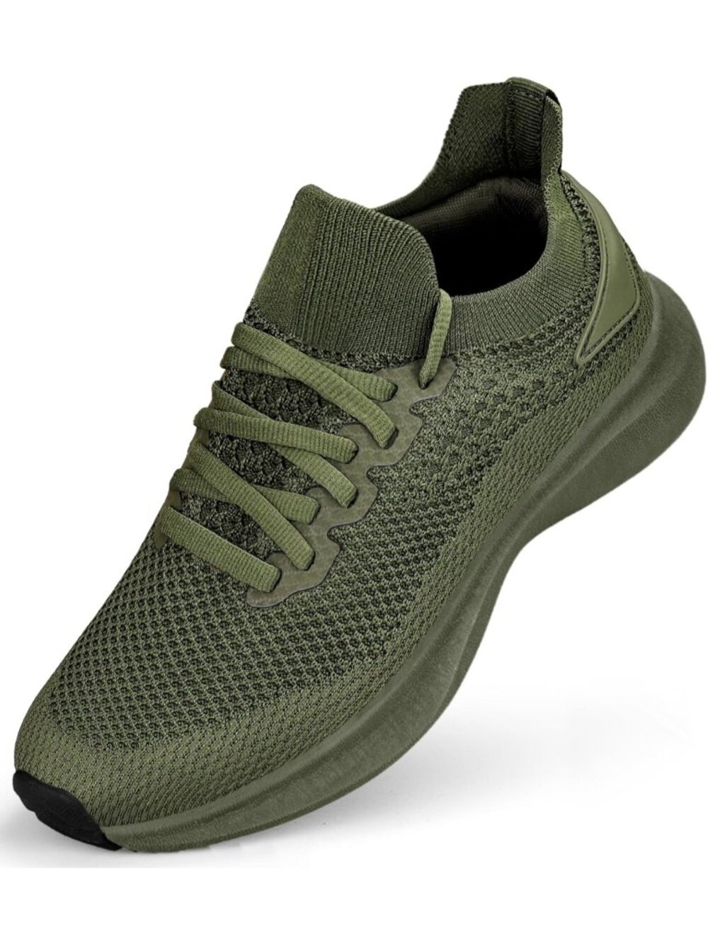 🆕Women's All Green Breathable Running Sneakers Casual Tennis Walking Shoes